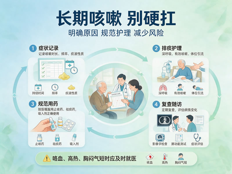 老人长期咳嗽别不当回事！呼吸科医生：超过这个时间，赶紧去查肺